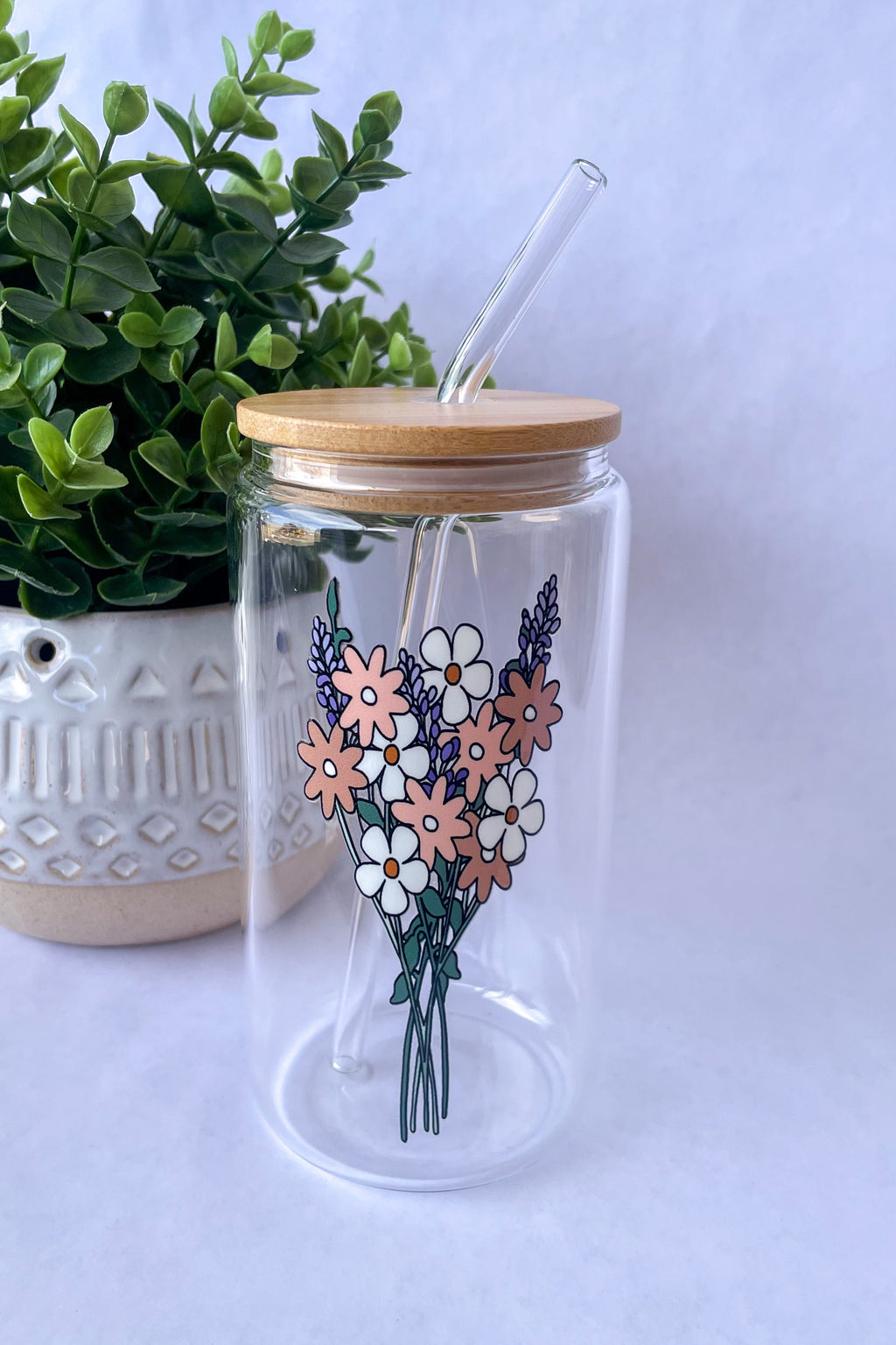 Bouquet Glass Cup