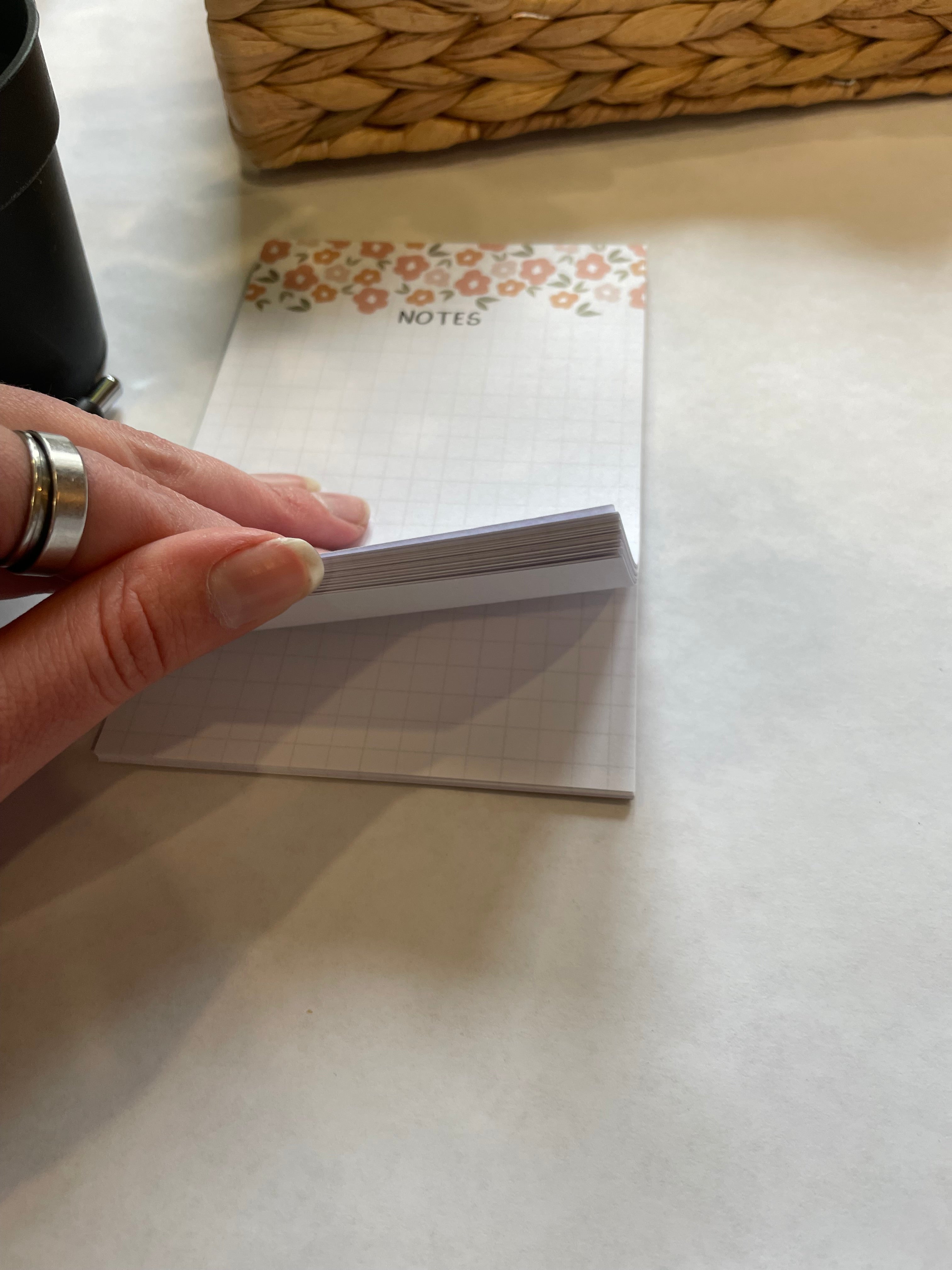 Floral Notes Notepad