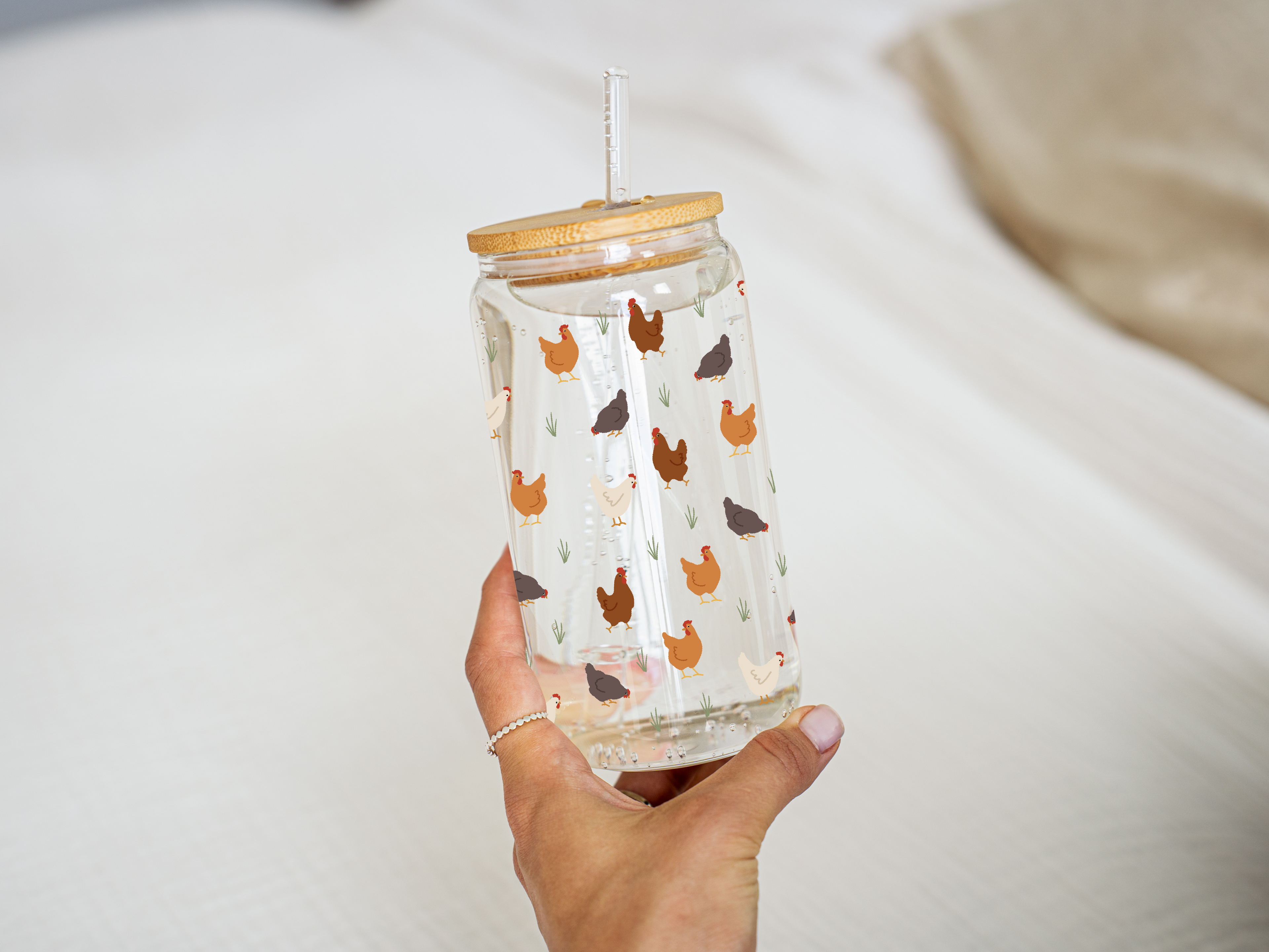 Cozy Coop Glass Cup