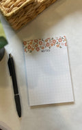 Floral Notes Notepad