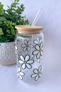 Daisy Glass Cup