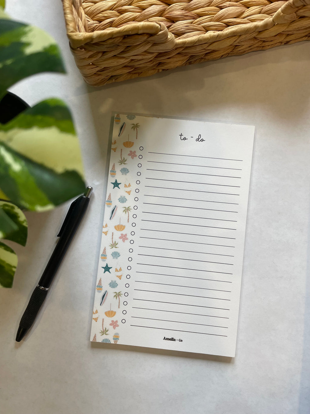 Pastel To-Do List Notepad